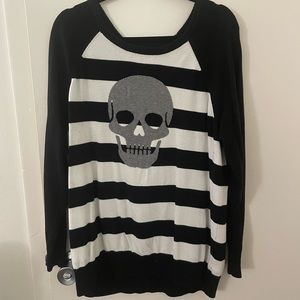 Torrid striped pullover sweater